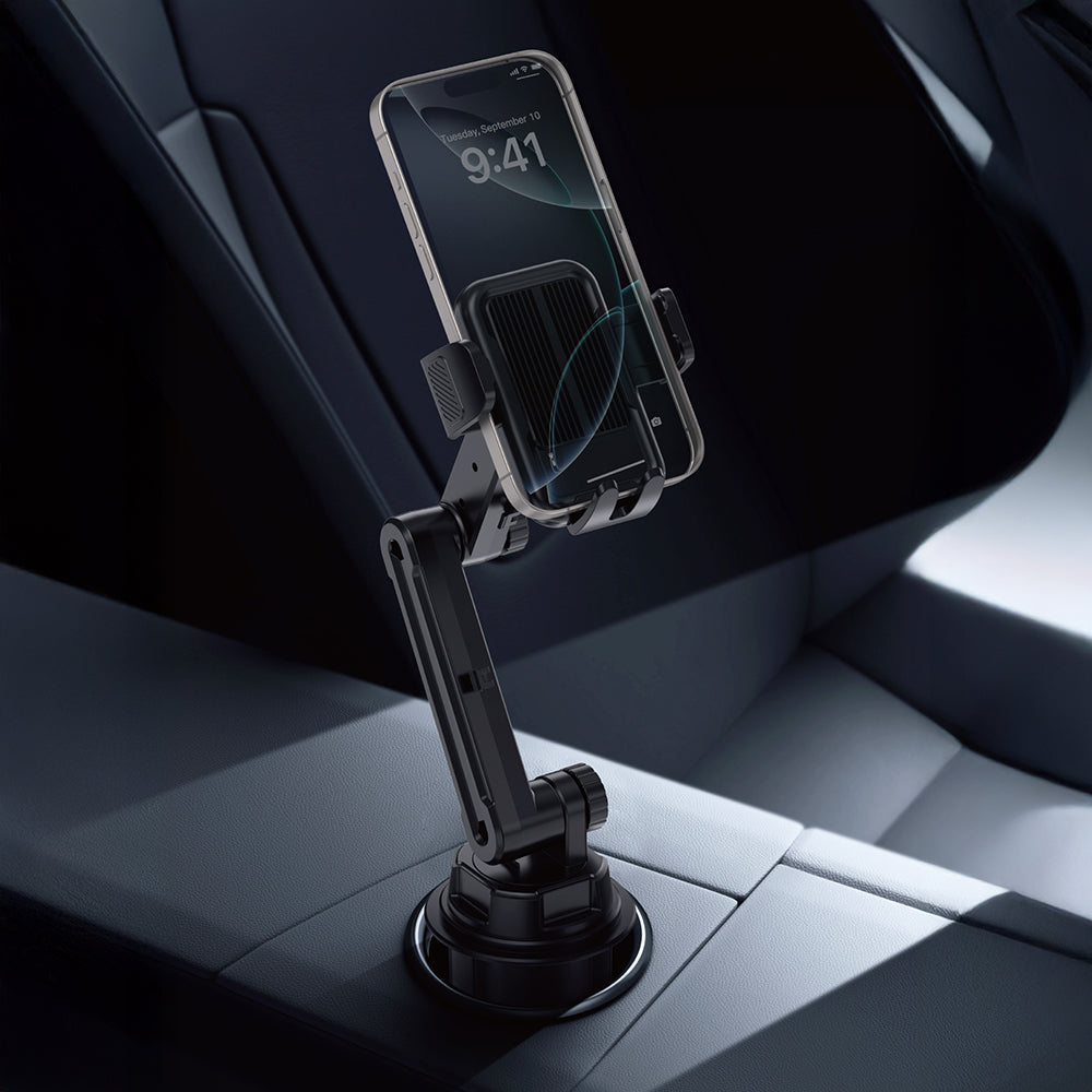 Wiwu Wi-CH059 Gentleman 360 Derece Dönebilen Teleskopik Açılı Bardaklık Tasarım Araç Telefon Tutucu Wiwu Wi-CH059 Gentleman 360 Derece Dönebilen Teleskopik Açılı Bardaklık Tasarım Araç Telefon Tutucu